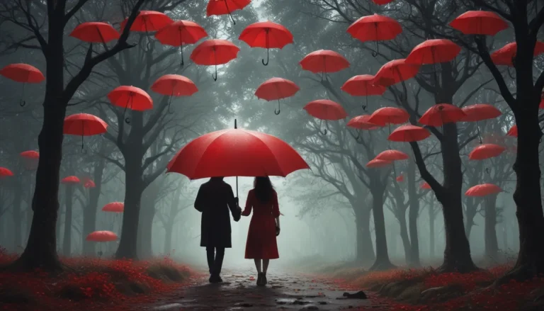 Decoding the Dream Meaning of a Red Umbrella