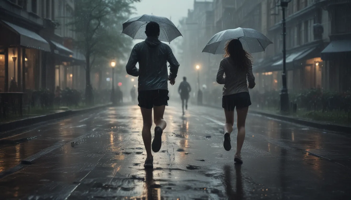 Unlocking the Meaning Behind Running in the Rain in Your Dreams