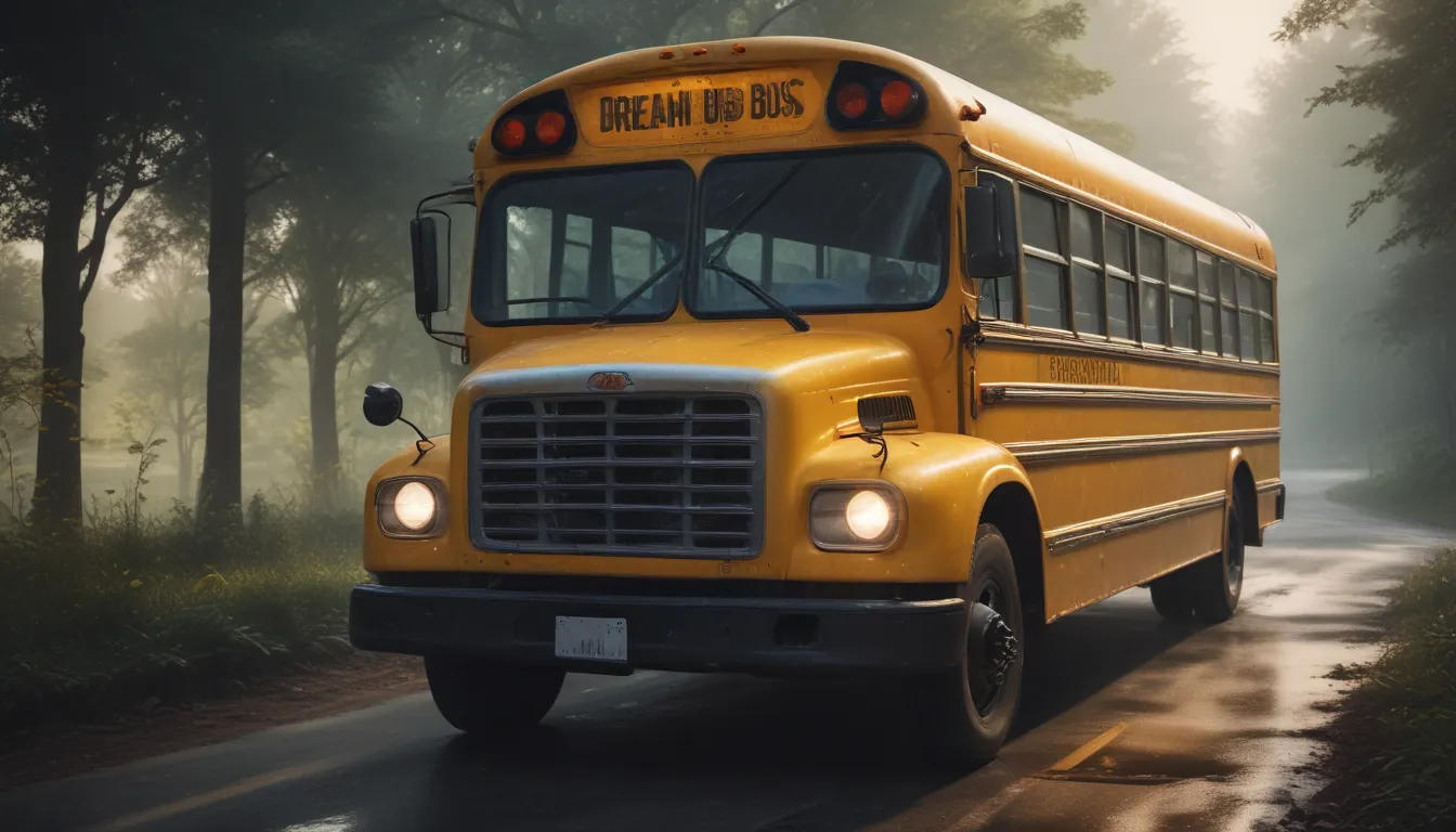 Unlocking the Meaning of School Bus Dreams: A Comprehensive Guide