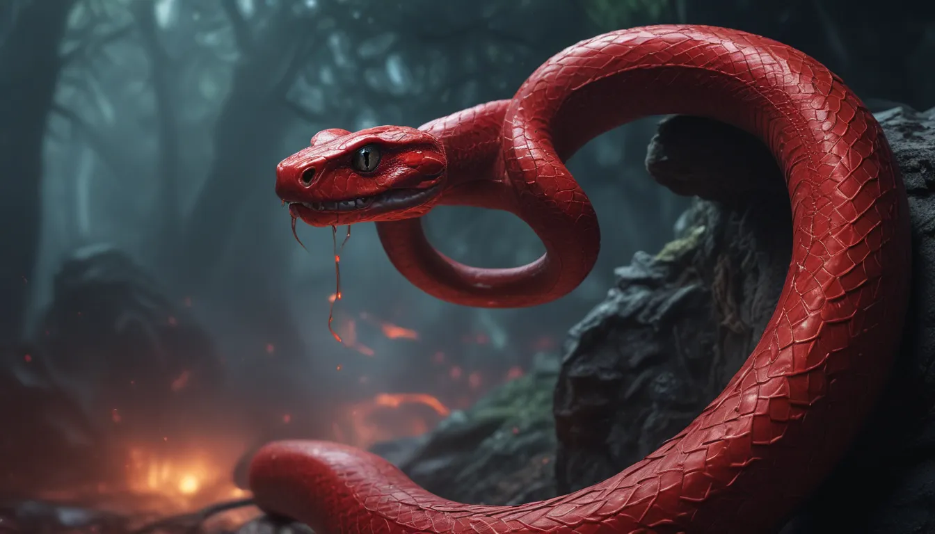 Unveiling the Mystery of the Red Snake in Dream: A Comprehensive Guide