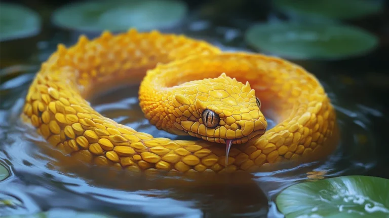 Yellow Snake: A Vibrant Symbol of Transformation and Wisdom